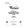 WHIRLPOOL RF330PXXN1 Catálogo de piezas