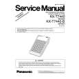 PANASONIC KX-T7440-B Manual de Servicio