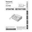 PANASONIC KXF880 Manual de Usuario