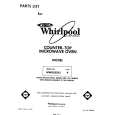 WHIRLPOOL MW8580XL9 Catálogo de piezas