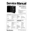 TECHNICS SB-X100 Manual de Servicio