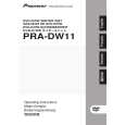 PIONEER PRA-DW11/ZUCYV/WL Manual de Usuario