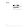 SONY SVT-72P Manual de Servicio