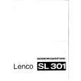 LENCO SL301 Manual de Servicio