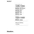 SONY VSR-1000 Manual de Servicio