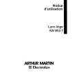 ARTHUR MARTIN ELECTROLUX AW853T Manual de Usuario