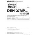 PIONEER DEH-27MP Manual de Servicio