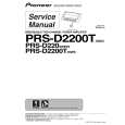 PIONEER PRS-D220/XS/EW5 Manual de Servicio