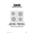 ZANUSSI ZGRX254-7 409 Manual de Usuario