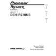 PIONEER DEH-P410UB/XS/UC Manual de Usuario