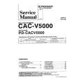 PIONEER PD-CACV5000 Manual de Servicio