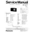 PANASONIC RF-B11 Manual de Servicio