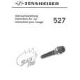 SENNHEISER BF 527 Manual de Usuario