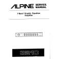 ALPINE 3210 Manual de Servicio