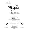 WHIRLPOOL MW8520XP0 Catálogo de piezas