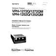 SONY VPH-1252Q Manual de Usuario