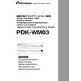 PIONEER PDK-WM03 Manual de Usuario