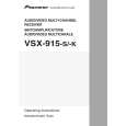PIONEER VSX-915-K/MYXJ Manual de Usuario