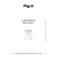 REX-ELECTROLUX RLP165V Manual de Usuario