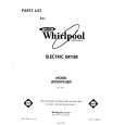 WHIRLPOOL LE3000XSW0 Catálogo de piezas