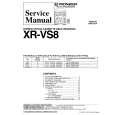 PIONEER XRVS8 Manual de Servicio