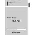 PIONEER DEX-P9R Manual de Usuario