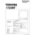 TOSHIBA 1720RF Manual de Servicio