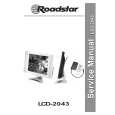 ROADSTAR LCD-2043 Manual de Servicio