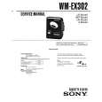 SONY WMEX302 Manual de Servicio