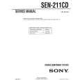 SONY SEN-211CD Manual de Servicio