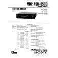 SONY MDP-450 Manual de Servicio