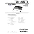 SONY XM1252GTR Manual de Servicio