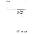 SONY CFD-255 Manual de Usuario
