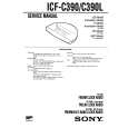 SONY ICFC390 Manual de Servicio