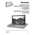 PANASONIC TH42PWD7UX Manual de Usuario