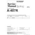 PIONEER A-407R/MY/GR Manual de Servicio