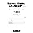 CASIO TV350B Manual de Servicio