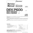 PIONEER DEH-P6000UC Manual de Servicio