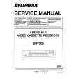 SYLVANIA SRV206 Manual de Servicio