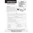 HITACHI CPX345W Manual de Servicio