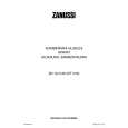 ZANUSSI ZD 19/ AO Manual de Usuario