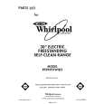 WHIRLPOOL RF395PXWN2 Catálogo de piezas