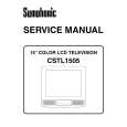 SYMPHONIC CSTL1505 Manual de Servicio
