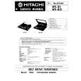 HITACHI HT-21 Manual de Servicio
