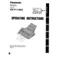 PANASONIC KXF1110NZ Manual de Usuario