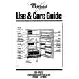 WHIRLPOOL ET18DKXWW01 Manual de Usuario