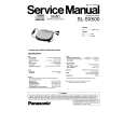 PANASONIC SL-SX500 Manual de Servicio