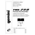 GEMINI PMX-250 Manual de Usuario