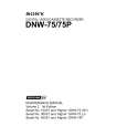 SONY DNW-75 VOLUME 2 Manual de Servicio