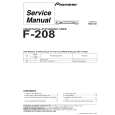 PIONEER F-208/SF Manual de Servicio